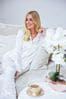 Personalised Bridal Luxury Satin Long Sleeve Pyjama Set by HA Designs