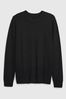 Gap Black Soft Crew Neck Jumper