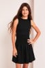 Lipsy Black Teen Shirred Waist Dress (9-16yrs)