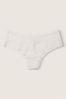 Victoria's Secret PINK Coconut White Cheeky Lace No Show Knickers