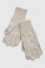 Gap Cream Cable-Knit Gloves