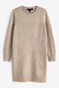 Vero Moda Stone Cosy Long Sleeve Jumper Dress