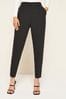 Friends Like These Black Petite Tailored Ankle Grazer Trousers, Petite