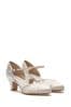 Rainbow Club Ivory Wide FIt Wedding Wide FIt Shirley Bridal Satin Shoes