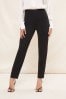 Friends Like These Black Stretch Pintuck Smart Trousers