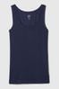 Gap Navy Modern Scoop Neck Vest