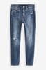 Gap Mid Wash Blue High Waisted True Skinny Fit Jeans