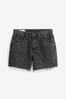 Gap Black High Rise 90's Loose Distressed Denim Shorts