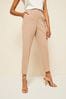 Friends Like These Camel Nude Tailored Ankle Grazer Trousers