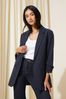 Friends Like These Navy Blue Edge to Edge Tailored Blazer