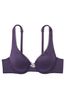 Victoria's Secret Valiant Purple Floral Unlined Demi Bra