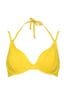 Pour Moi Yellow Coast Underwired Double Strap Bikini Top