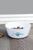 Personalised Paw Print Plastic Cat Bowl by PMC