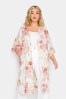 Yours Curve White Longline Duster Cover Up