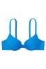 Victoria's Secret Shocking Blue Fishnet Padded Swim Bikini Top, Padded