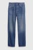 Gap Mid Wash Blue 90s Loose Organic Cotton Jeans