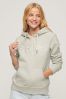 Superdry Grey Tonal Embroidered Logo Hoodie