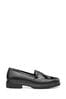 Hotter Black Berkeley Slip-On Regular Fit Shoes