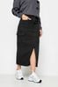 PixieGirl Petite Black Utility Midaxi Skirt