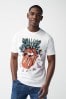 White Hackney Diamonds Rolling Stones License T-Shirt