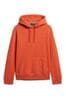 Superdry Orange Essential Logo Hoodie