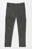FatFace Grey Corby Straight Cargo Trousers