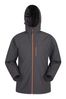 Mountain Warehouse Grey/Black Brisk Extreme Mens Waterproof Jacket