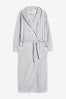 Grey Towelling Dressing Gown