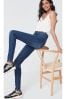 Dunkelblau - 360° Skinny-Jeans mit Stretch, Kurzgröße