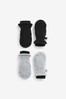 2 Pack Thermal Fleece Gloves (3mths-6yrs)