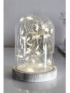 White White Star Decorative Battery Operated Cloche