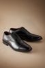 Black Signature Toe Cap Oxford Shoes