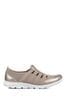 Pavers Pewter Ladies Wide Fit Casual Slip-On Shoes