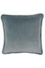 Riva Paoletti Duck Egg Blue Freya Velvet Polyester Filled Cushion