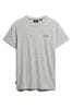 Superdry Grey Organic Cotton Vintage Embroidered T-Shirt