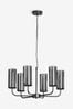 Black Austin 6 Light Chandelier Light