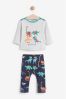 FatFace Baby Crew T-Shirt and Leggings Set