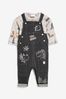 Baby Denim Dungaree And Bodysuit Set (0mths-3yrs)
