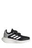 adidas Black/white Kids Sportswear Tensaur Run Trainers