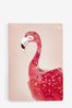 <span>Rosa</span> - A5-Notizbuch mit Flamingodesign