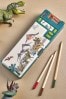 Multi Dinosaur Pop Out Pencil Case