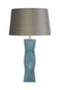 Searchlight Teal Blue Alice Table Lamp