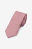 Altrosa - Slim Fit - Krawatte aus Twill, schmal geschnitten