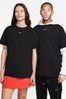 Nike Black Mini Swoosh Oversized T-Shirt