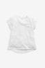 White Daisy Pocket T-Shirt Muscle (1.5-16yrs)