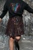 Rainbow Stripe Sequin Skirt (3-16yrs)