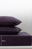 Blackberry Purple Cotton Rich Fitted Sheet, Fitted