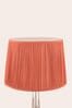 Blush Pink Laura Ashley Hemsley Pleated Silk Empire Easyfit Lamp Shade