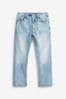 Blue Bleach Regular Fit Cotton Rich Stretch Jeans (3-17yrs)