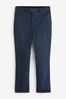 Navy Blue Chino Trousers, Reg/Long/XL Tall